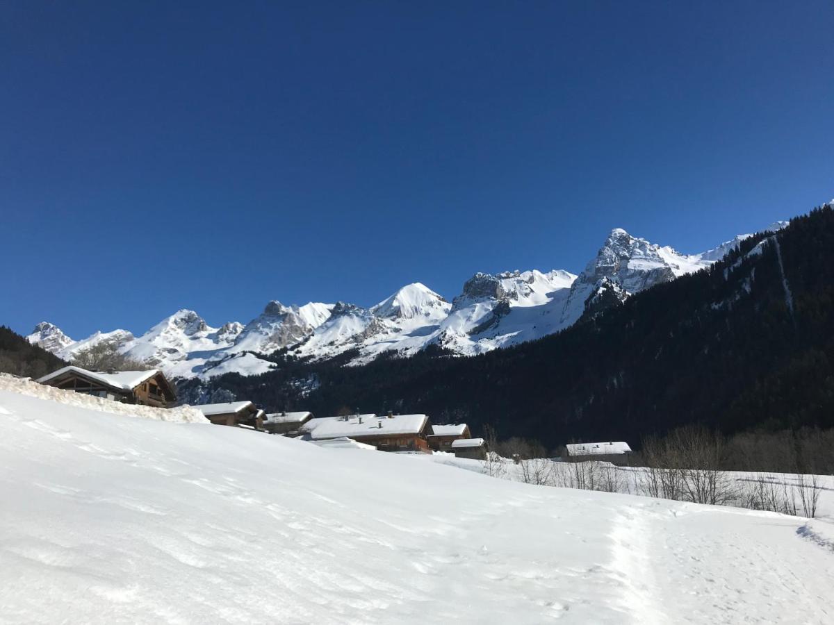 Вилла Le Blanc Nordique Le Bouchet-Mont Charvin Экстерьер фото