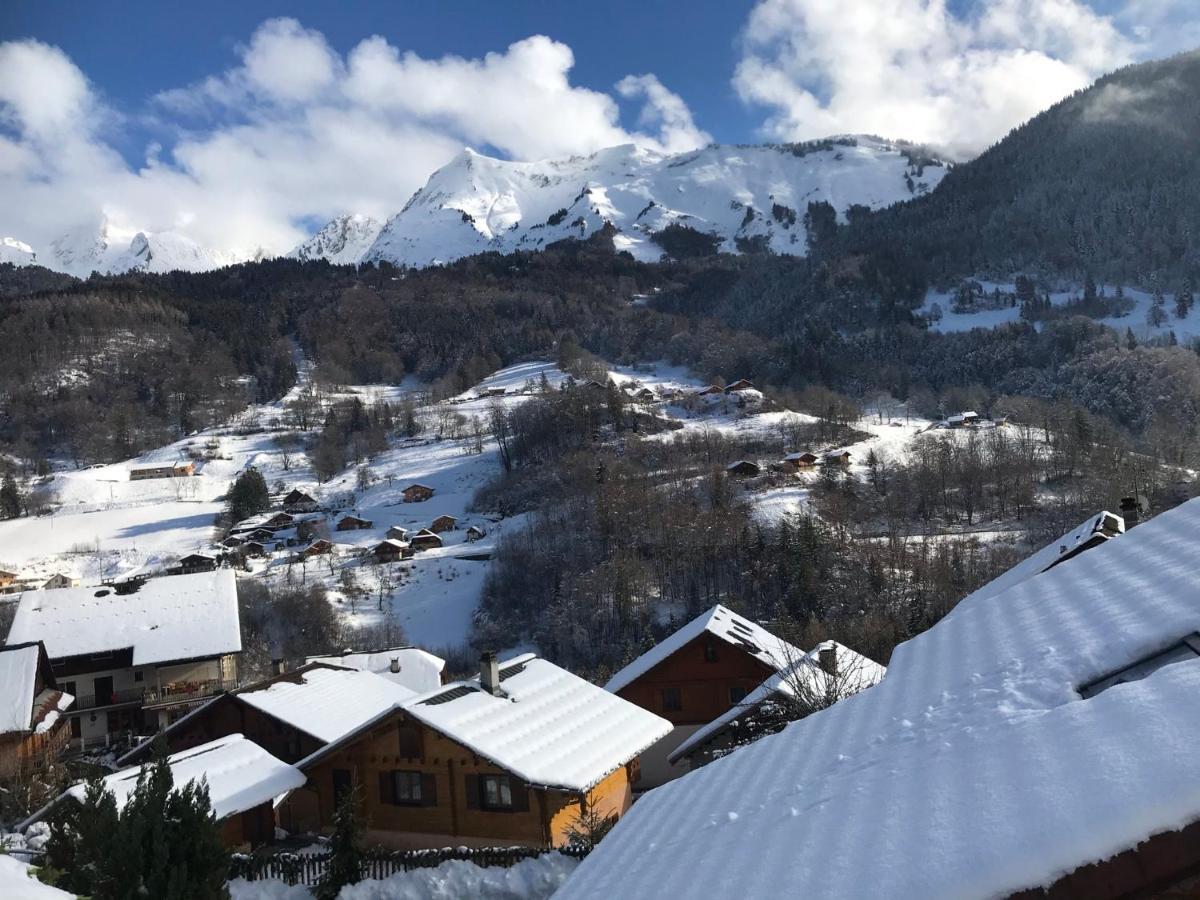Вилла Le Blanc Nordique Le Bouchet-Mont Charvin Экстерьер фото