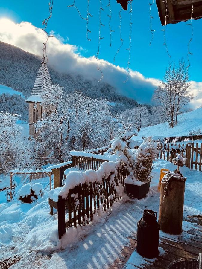 Вилла Le Blanc Nordique Le Bouchet-Mont Charvin Экстерьер фото