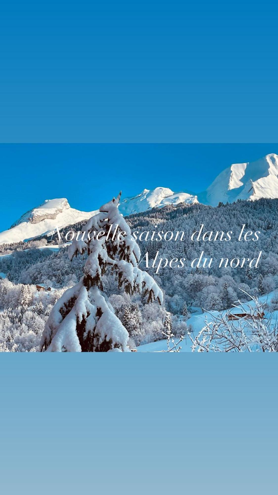 Вилла Le Blanc Nordique Le Bouchet-Mont Charvin Экстерьер фото